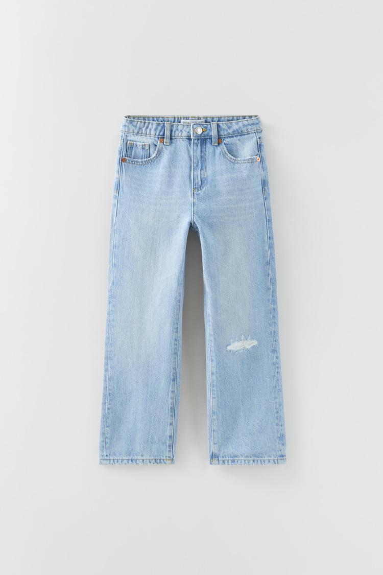 VINTAGE STRAIGHT FIT JEANS Light blue ZARA United States